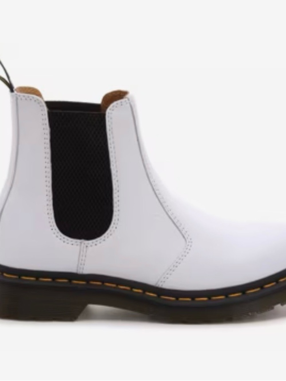Dr. Marten’s 2977 White Leather Chelsea Boot -Women’s Size 7.5